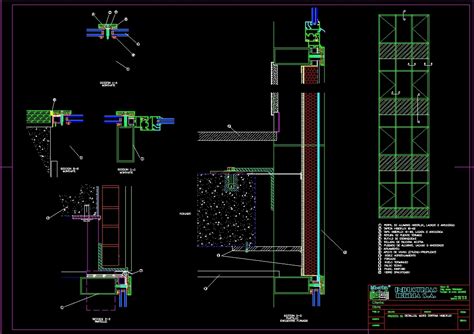 Design 65 Of Glass Curtain Wall Section Detail Dwg Rotcjeeplist Writing