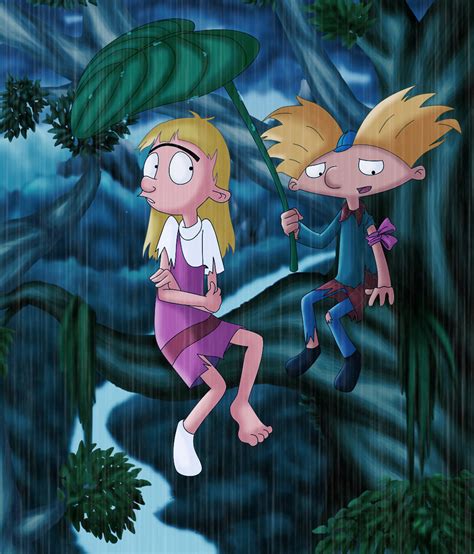 The Jungle Movie Scene Arnold And Helga Fan Art 17821819 Fanpop