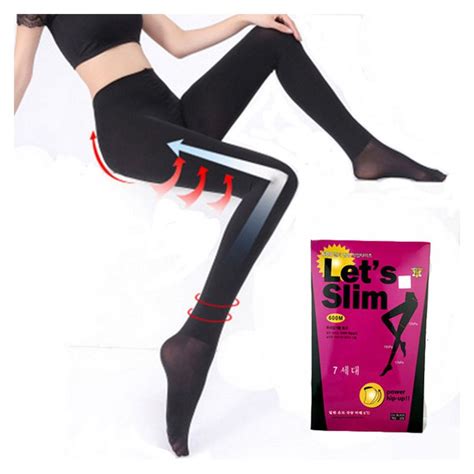 medias altas leggins panti a presión let´s slim 200m negro promart