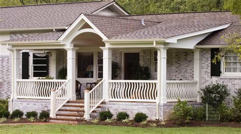 Front Porches For Ranch Style Homes — Amazing Homes Porch Roof Styles