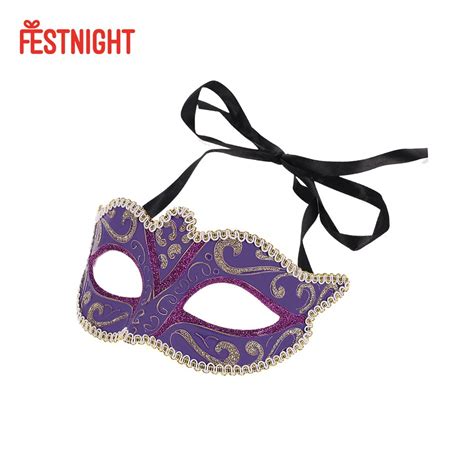 buy 6 color halloween women costume prom mask venetian mardi gras party dance