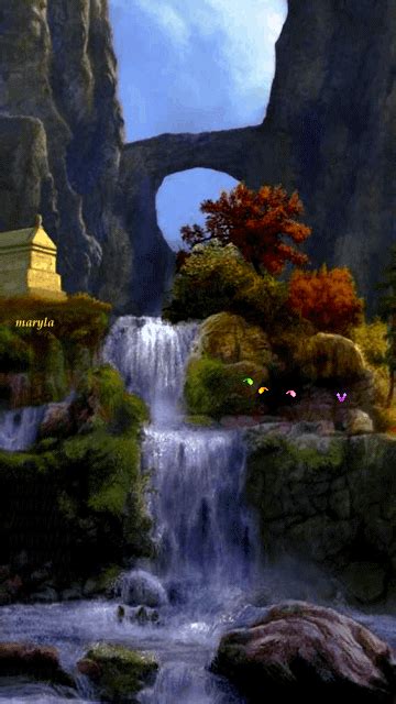 Animated Photo Beautiful  Nature  Waterfall