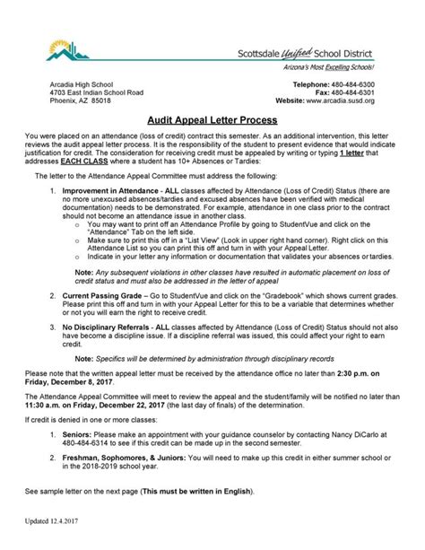 43 Effective Appeal Letters Financial Aid Insurance Academic