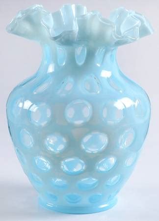 Fenton Coin Dot Blue Opalescent At Replacements Ltd