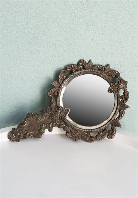 Vintage Hand Mirror Small Antique Wall Mirror With Handle Hand