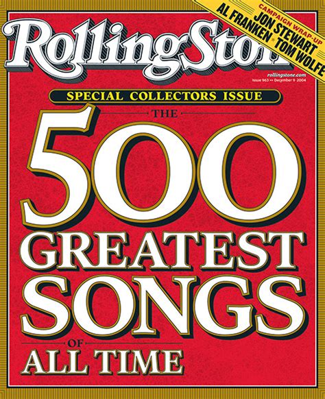 Top 100 films by genre type. Rolling Stone's 500 Greatest Songs of All Time - Wikipedia
