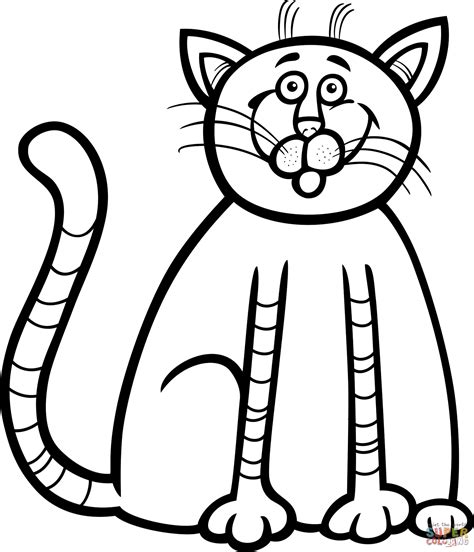 kitten coloring pages free printable