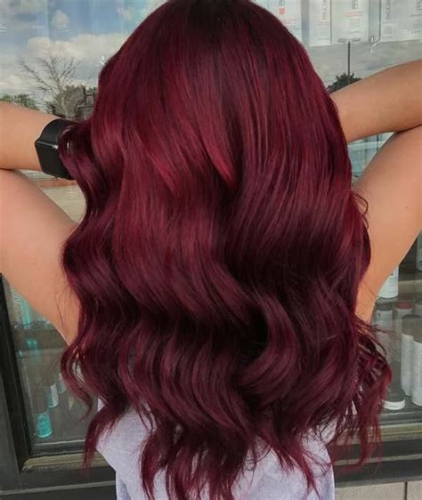 49 Burgundy Hair Color Ideas To Love Eazy Glam
