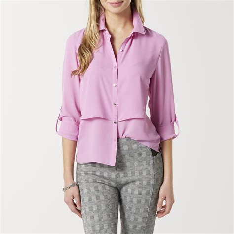 Simply Styled Womens Tiered Blouse