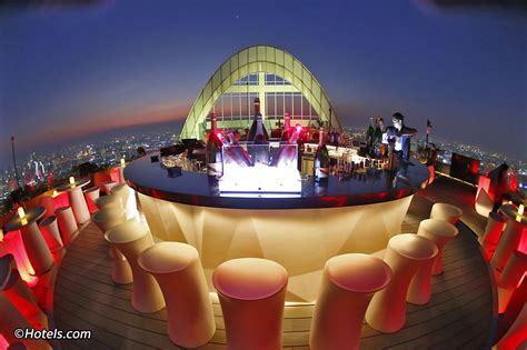 With an airy and spacious terrace, luxurious and innovative in decor, redsquare rooftop offers the finest vodkas from around the world. CRU Champagne Bar Bangkok - Sip Champagne in the Sky at ...