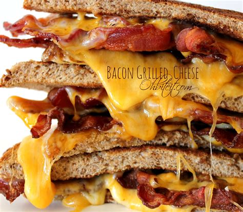 Bacon Grilled Cheese Oh Bite It