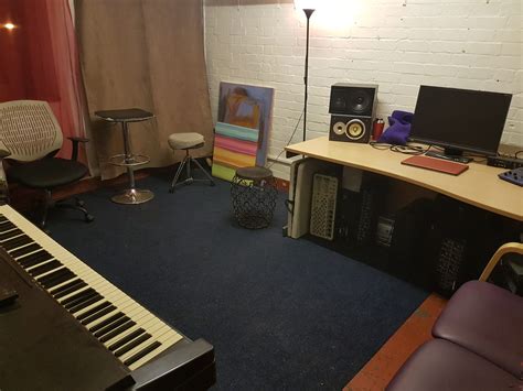 Soundproof Creative Space Rehearsal Room Recording Studio Available
