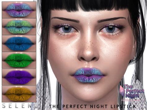 The Perfect Night Lipstick By Seleng At Tsr Sims 4 Updates
