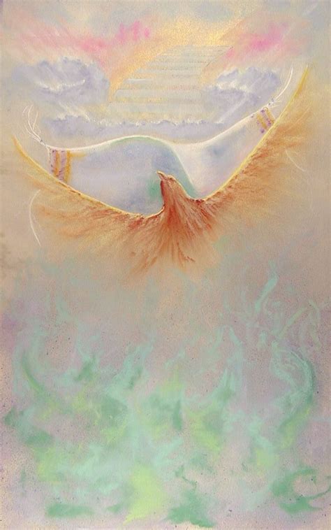 Prayers Of Ascention Manna Art Holy Spirit Art Prophetic Painting