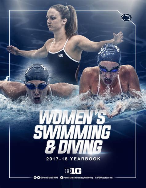 2017 18 Penn State Women S Swimming Diving Yearbook By Penn State