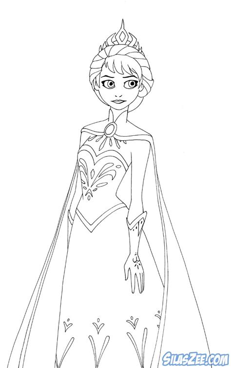 Frozen is a great movie for kids and adults. Frozen Elsa | Frozen coloring pages, Coloring pages ...