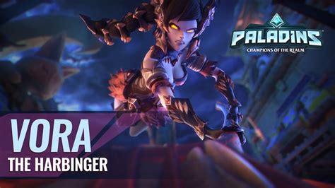 Paladins Champion Teaser Vora The Harbinger Youtube