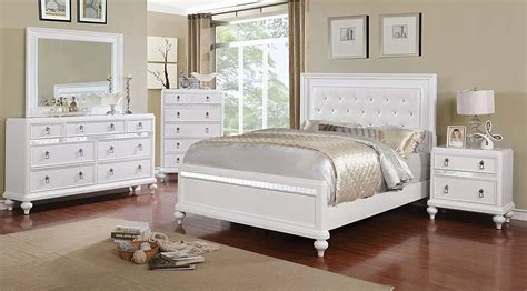 Buy Esofastore Glamorous Classic Bedroom Furniture Black Color 4pc Set