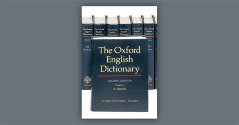 The Oxford English Dictionary Vols 1 20 Price Comparison On Booko