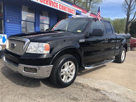 2004 Ford F150 Extended Cab Black Leather Sunroof