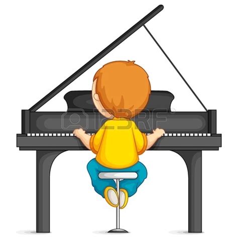 Boy playing piano clipart, hd png download is free transparent png image. Playing Piano Clipart | Clipart Panda - Free Clipart Images