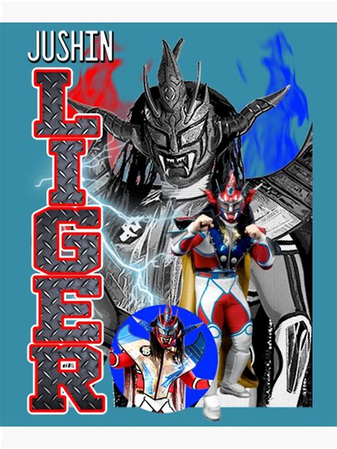 Jushin Thunder Liger Jushin Vintage Photographic Print For Sale By