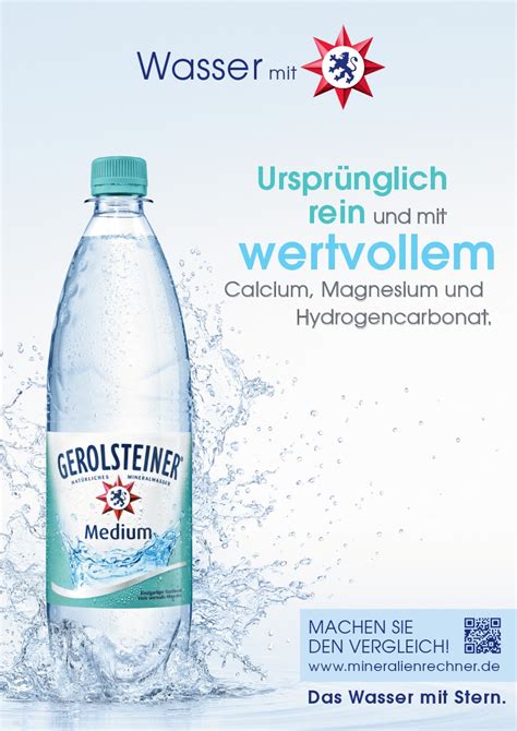 Unber Hrte Nat Rlichkeit Gerolsteiner Mineralwasser