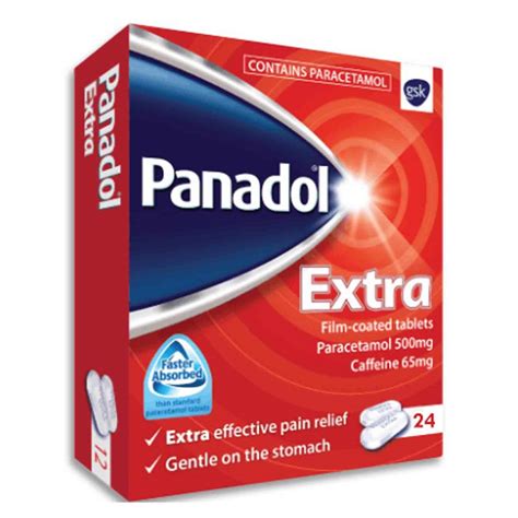 Buy Panadol Extra With Optizorb Pain Relief Tablets 24 count Online