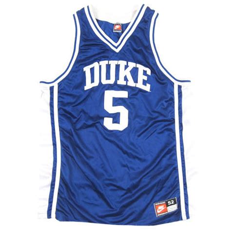 Vintage Duke Blue Devils Jeff Capel Nike Jersey 90s Ncaa Basketball