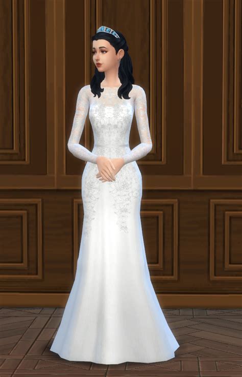 Wedding Mermaid Gown More Dresses For The People 🌸royal Cc🌸