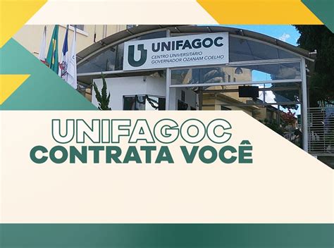Notícias Unifagoc Divulga Edital Para Seleção De Docentes De Ciência