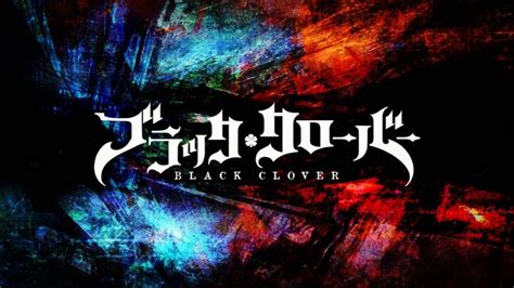 Black Clover Title Seni Anime Seni