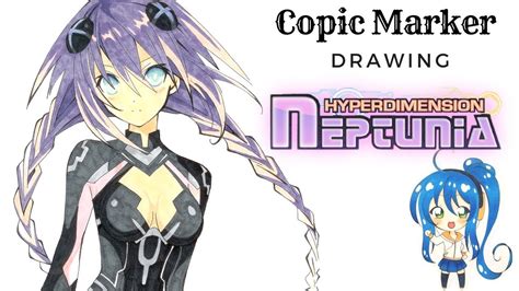 Drawings amazing drawings kawaii art anime manga drawing kawaii anime copic drawings kawaii art. Copic Marker Drawing: Neptune - YouTube