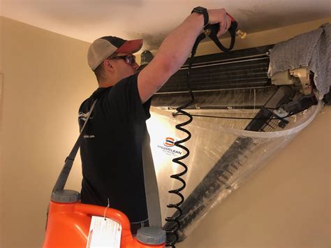 Cleaning A Mitsubishi Ductless Indoor Coil After Many Years Of