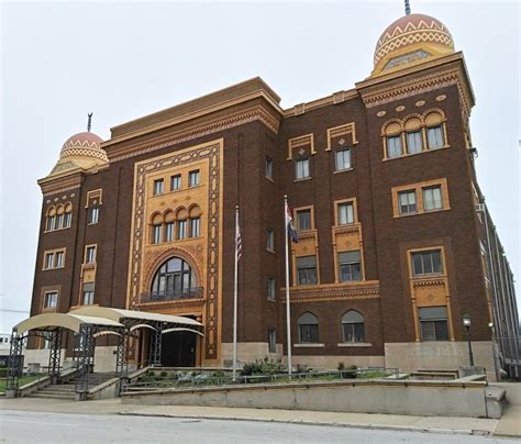 Abou Ben Adhem Shrine Mosque Built By The Shriners In 1923 Springfield