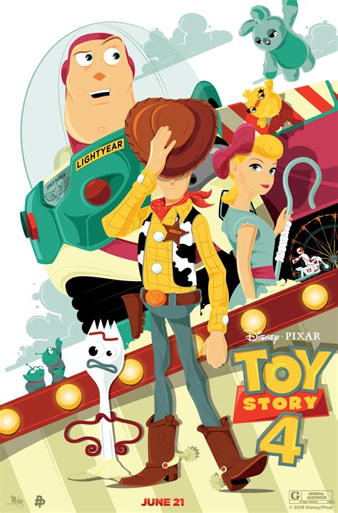 Toy Story 4 Meokca X Poster Posse