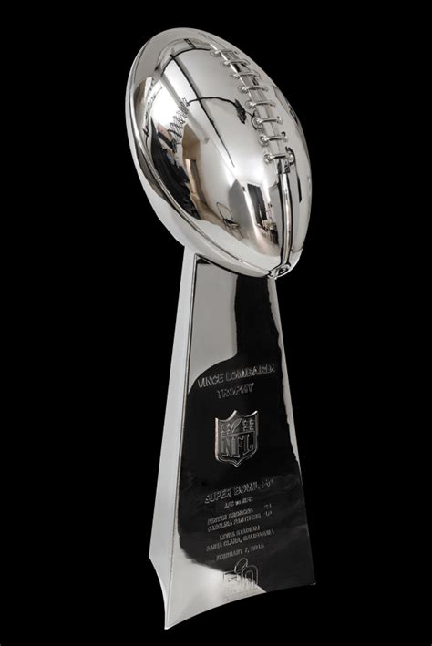 Vince Lombardi Trophy Replica Super Bowl 22 Xxii Washington Redskins