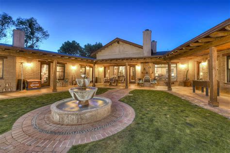 Gorgeous Luxury Adobe Home On 22 Lush Acres Arizona Luxury Homes
