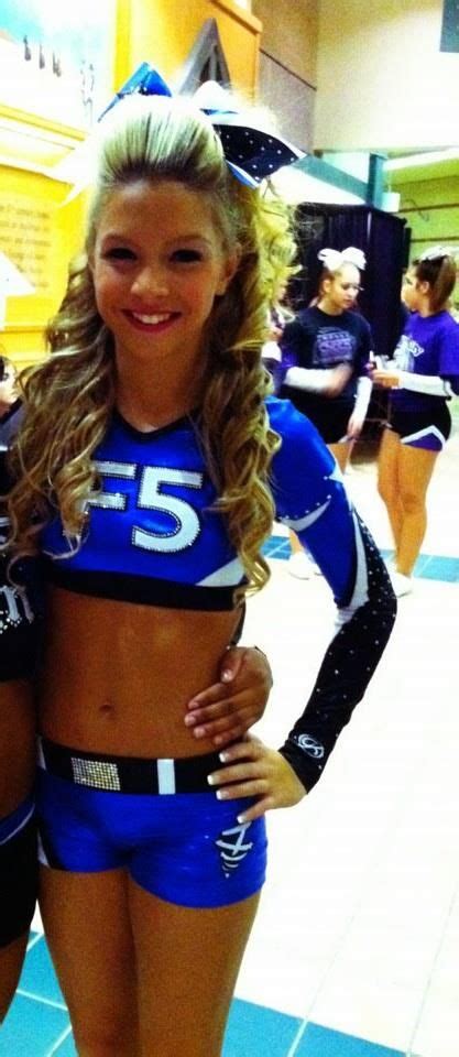 Pretty Cheer Hair From F5 Maryland Twisters Cheerleader Cheer Hair