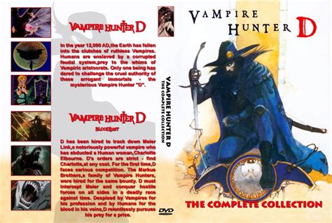 Vampire Hunter D The Complete Collection Movie Dvd Custom Covers