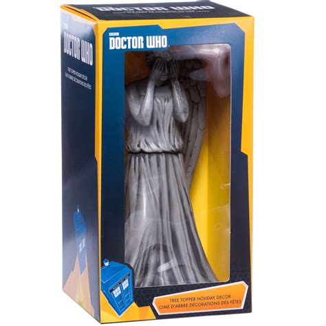 Doctor Who Weeping Angel Christmas Tree Topper Retrofestiveca