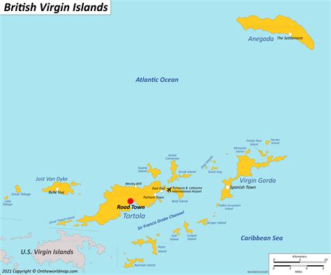British Virgin Islands Map Detailed Maps Of British Virgin Islands Bvi