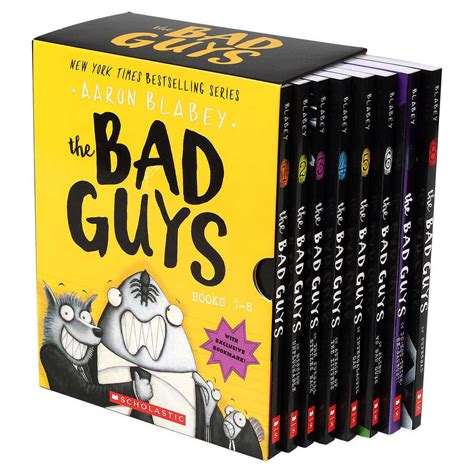 The Bad Guys Box Set Books 1 8 By Aaron Blabey Paperback New Fast Free