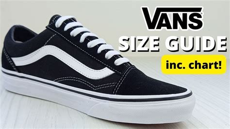 Vans Size Guide And Chart Do Vans Run Big Or Small Youtube