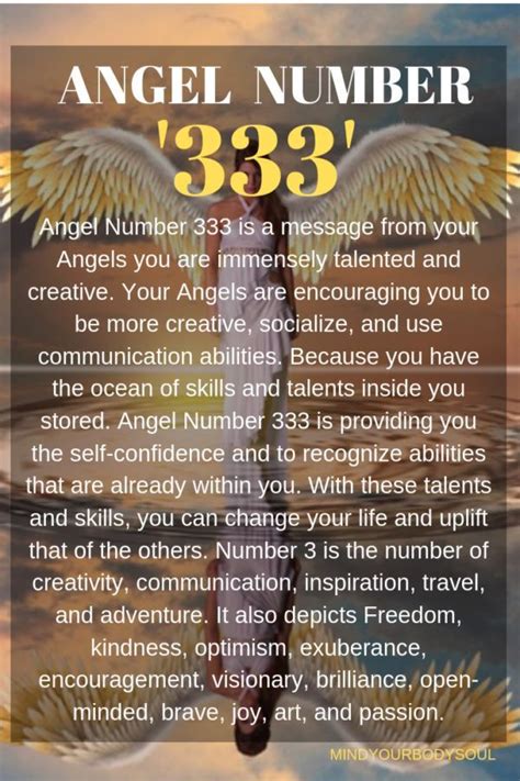 Angel Number 333 You Are An Immensely Talented Person Numerology Life