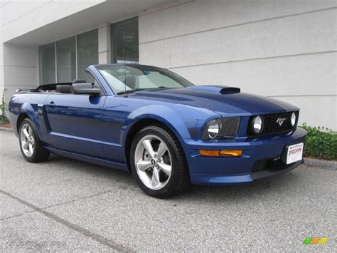2007 Vista Blue Metallic Ford Mustang Gtcs California Special