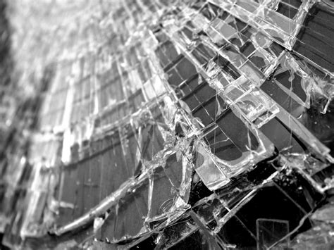 broken glass close up free image download