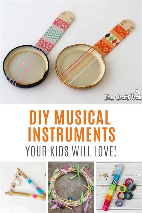 8 Diy Musical Instrument Crafts Your Kids Can Make And Play