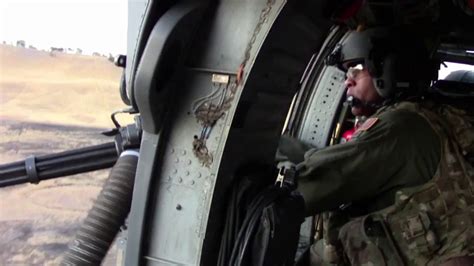 Hh60 Aerial Gunner Live Fire Training Youtube