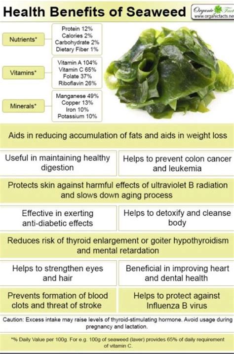 The Benefits Of Seaweed Healthy Food Choices Health And Nutrition